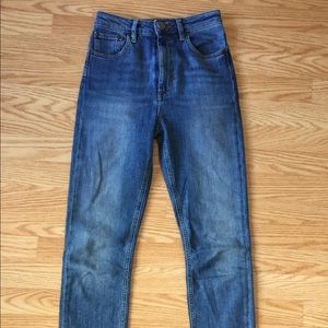 ASOS High Rise Denim Pants